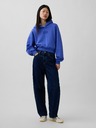 GAP Oversize crop dukserica s logom VintageSoft GAP
