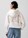 GAP Oversize crop dukserica s logom VintageSoft GAP