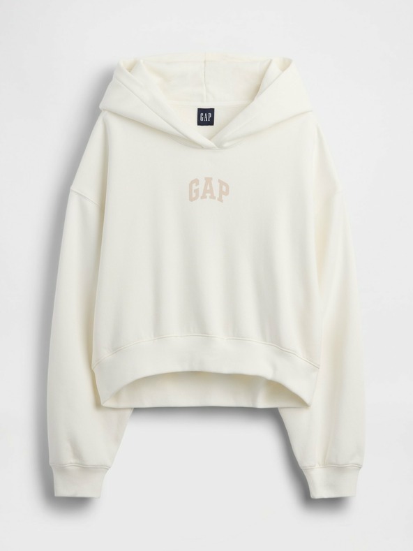 GAP Oversize crop dukserica s logom VintageSoft GAP