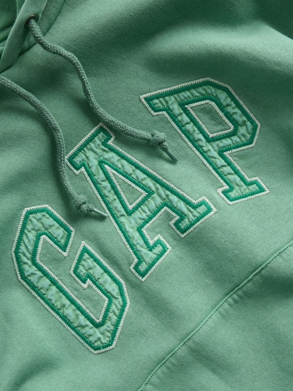 GAP Oversize dukserica s logom VintageSoft GAP