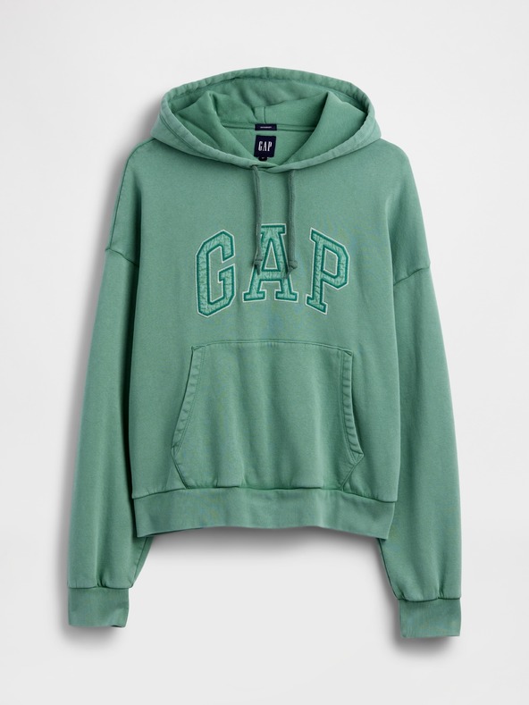 GAP Oversize dukserica s logom VintageSoft GAP