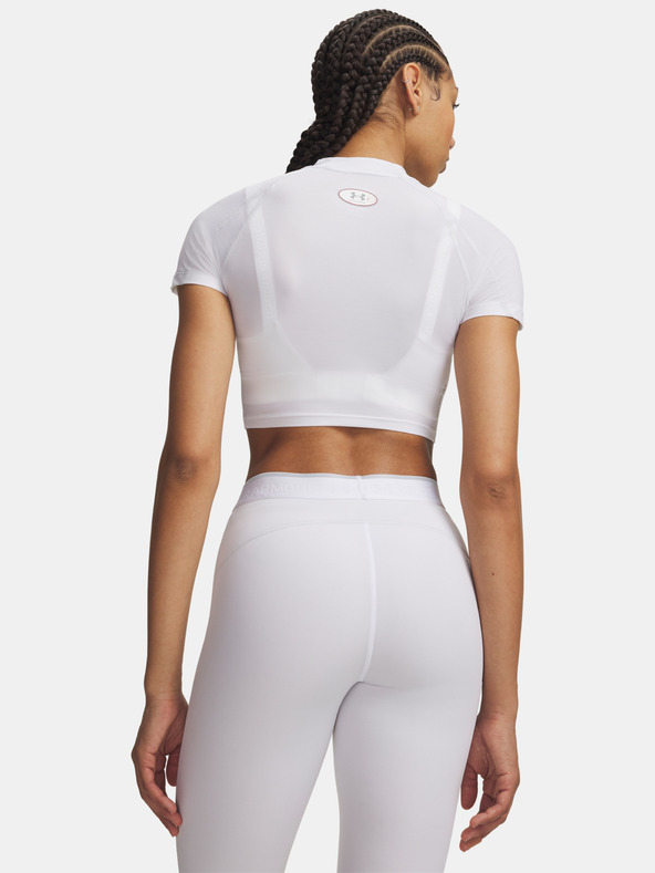 Under Armour Ženski majica Under Armour HeatGear Elite Crop Mck SS