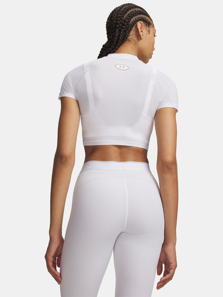 Under Armour Ženski majica Under Armour HeatGear Elite Crop Mck SS