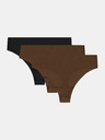 Under Armour Ženski tange Under Armour Ua Pure Stretch No Show Thong -Solid -