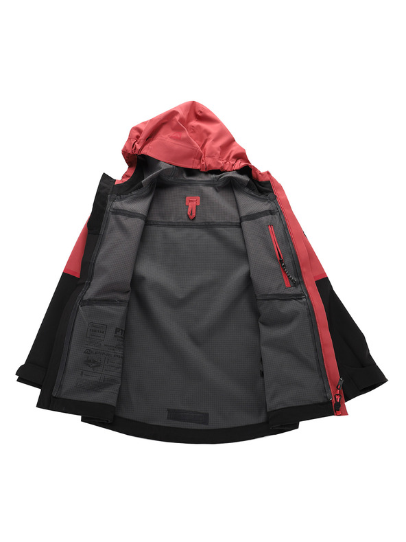 ALPINE PRO Dječja jakna s PTX membranom ALPINE PRO ZARRO 3 cardinal