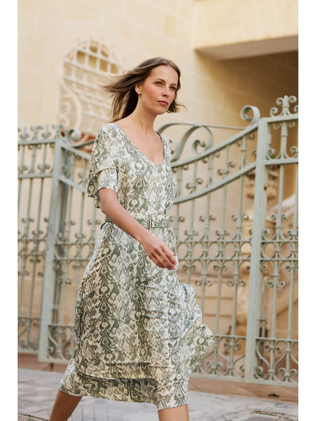 Moodo Maslinasto viskoze haljine Moodo