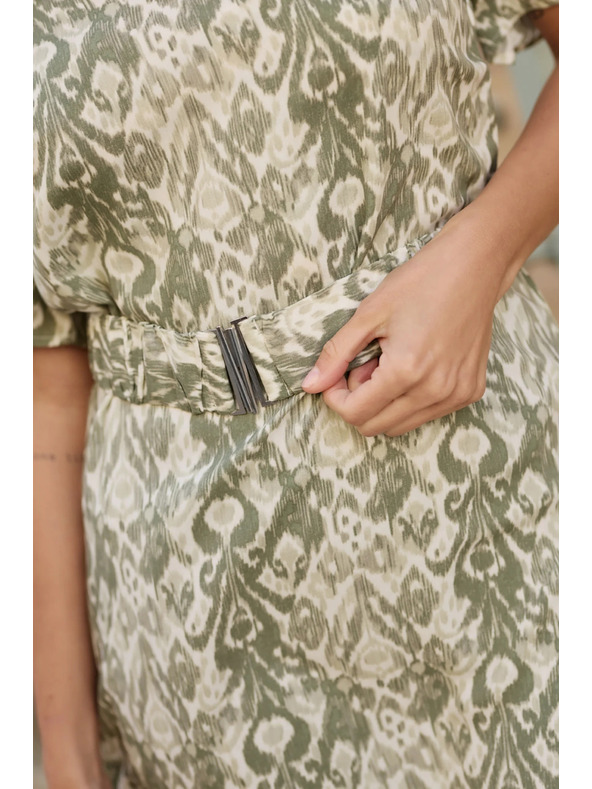 Moodo Maslinasto viskoze haljine Moodo