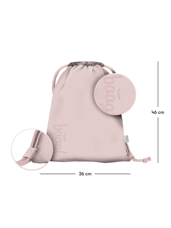 BAAGL  BAAGL 3 SET Core Creamy: ruksak, pernica, vrećica