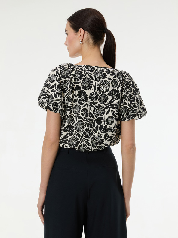 Orsay Crna uzorirana ženska bluza ORSAY
