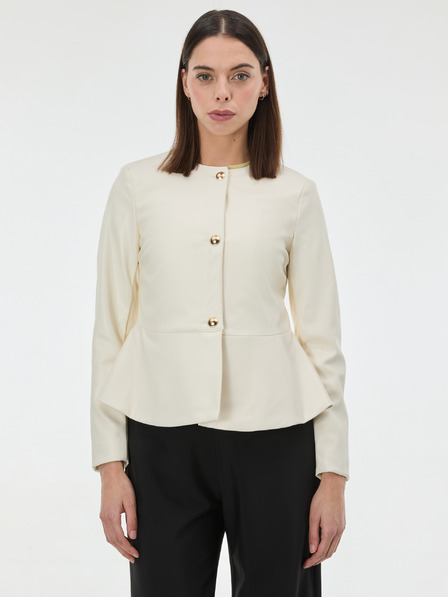 Orsay Krem ženska jakna od umjetne kože ORSAY