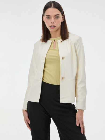Orsay Krem ženska jakna od umjetne kože ORSAY