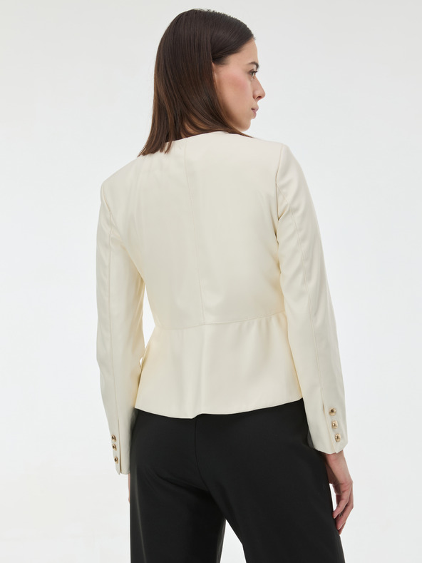Orsay Krem ženska jakna od umjetne kože ORSAY