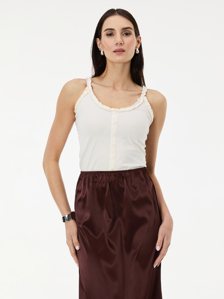 Orsay Krem ženska majica bez rukava ORSAY