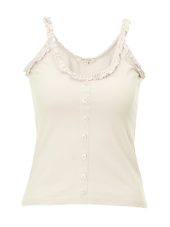 Orsay Krem ženska majica bez rukava ORSAY