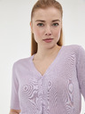 Orsay Svijetloljubičasti ženski kardigan kratkih rukava ORSAY