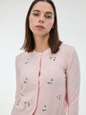 Orsay Svijetloružičasti ženski kardigan s vezom ORSAY