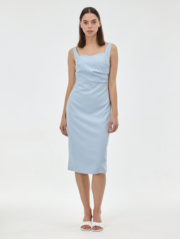 Orsay Svijetloplava ženska midi haljina ORSAY