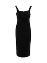 Orsay Crna ženska uska haljina ORSAY