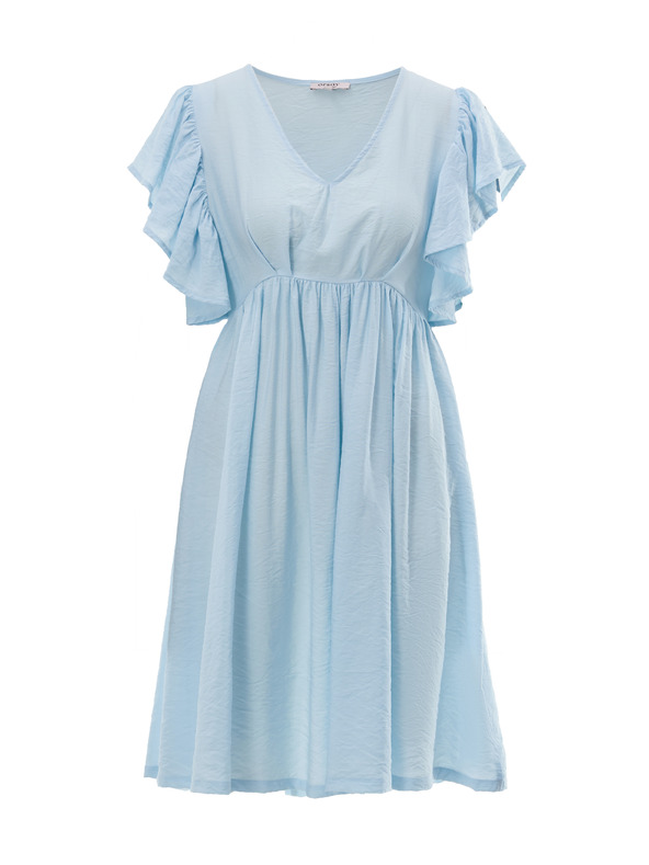 Orsay Svijetloplava ženska haljina do koljena ORSAY