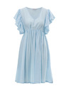 Orsay Svijetloplava ženska haljina do koljena ORSAY