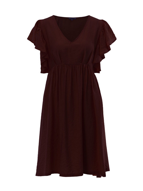 Orsay Tamnosmeđa ženska haljina do koljena ORSAY