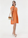 Orsay Narančasta ženska haljina do koljena ORSAY