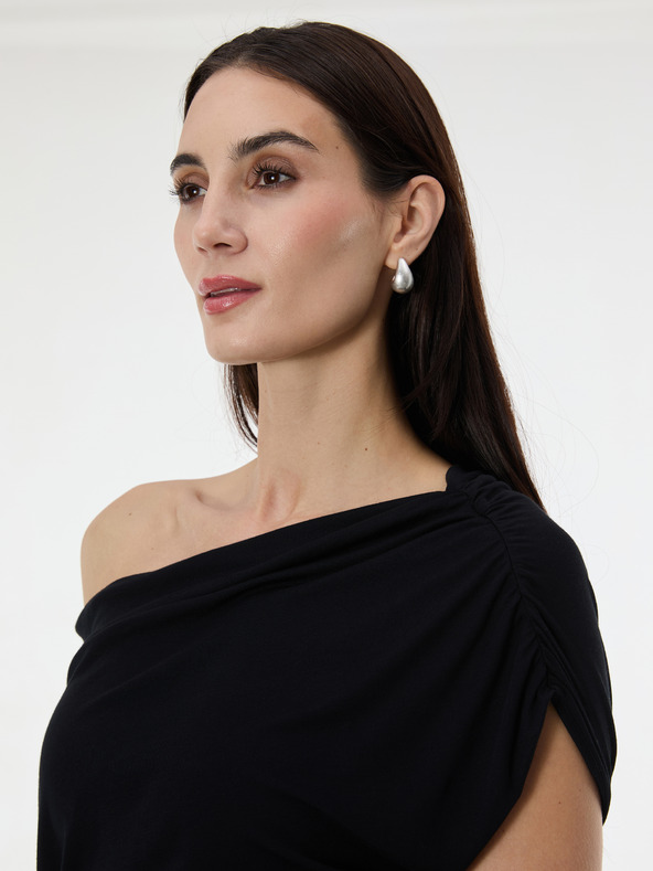 Orsay Crna ženska midi haljina ORSAY