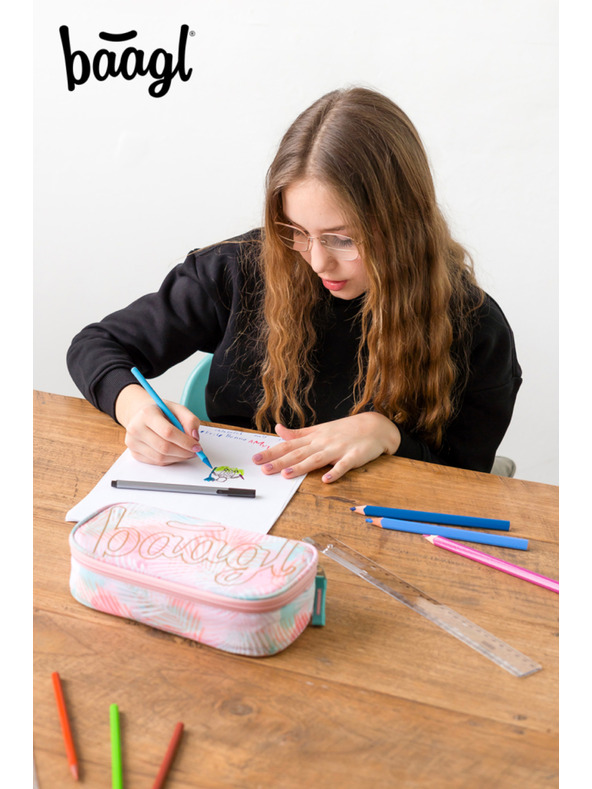 BAAGL  Baagl Sunset roza pernica