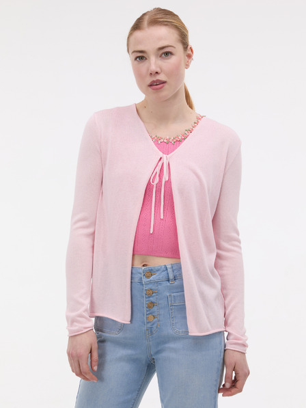 Orsay Svijetlo ružičasti ženski kardigan ORSAY