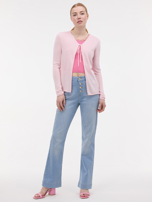 Orsay Svijetlo ružičasti ženski kardigan ORSAY