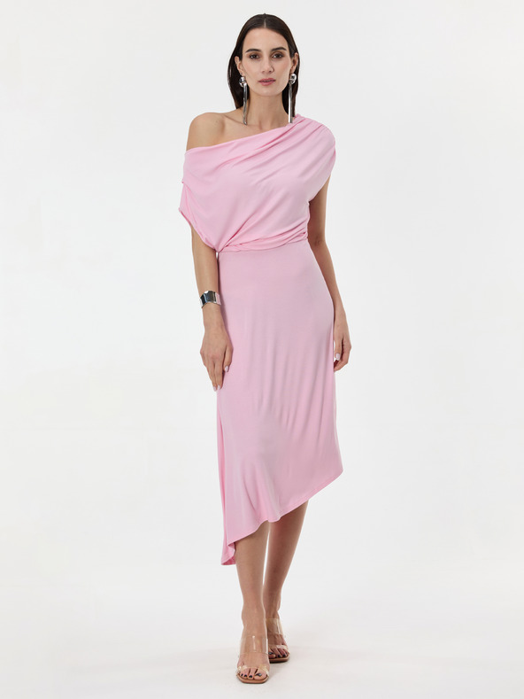 Orsay Svijetlo roza ženska midi haljina ORSAY