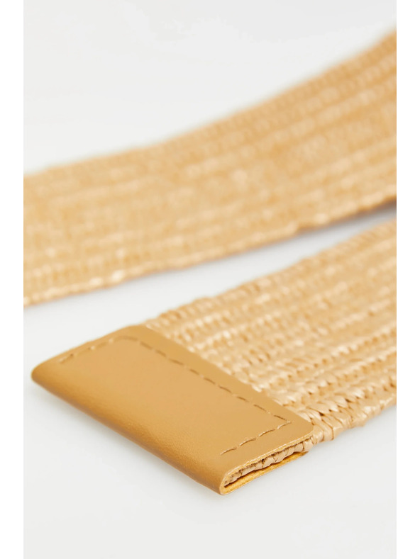 Moodo Pleteni pojas bež Moodo