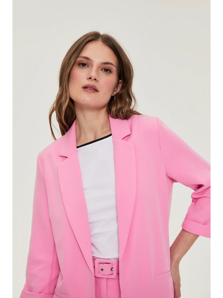 Moodo Sako s 3/4 rukavima ružičasto Moodo