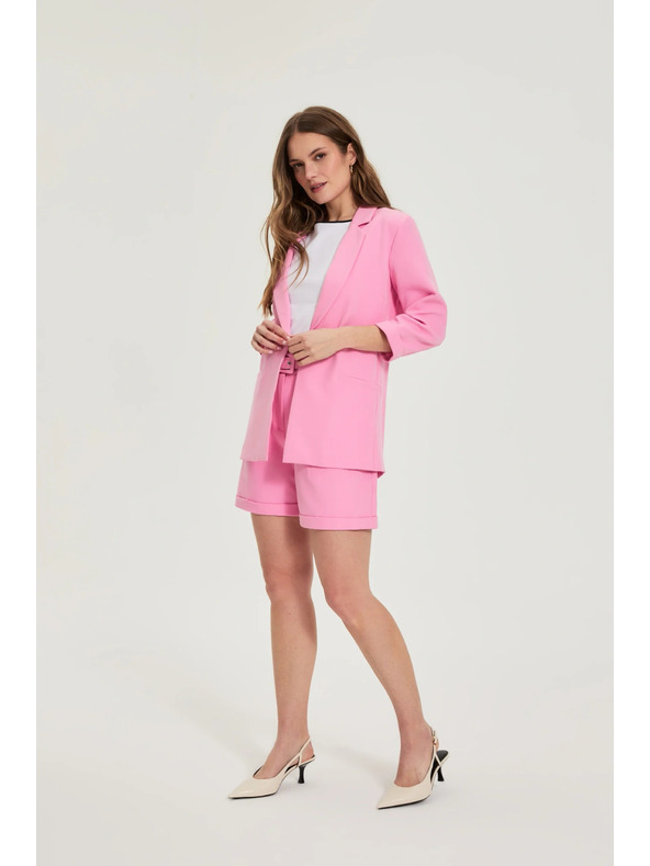 Moodo Sako s 3/4 rukavima ružičasto Moodo