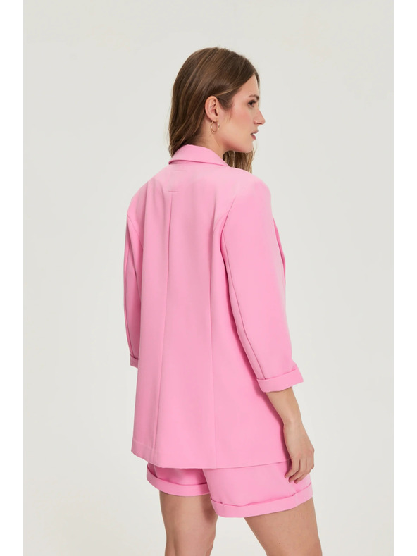 Moodo Sako s 3/4 rukavima ružičasto Moodo