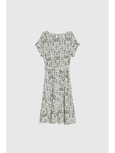 Moodo Crne haljine od viskoza Moodo