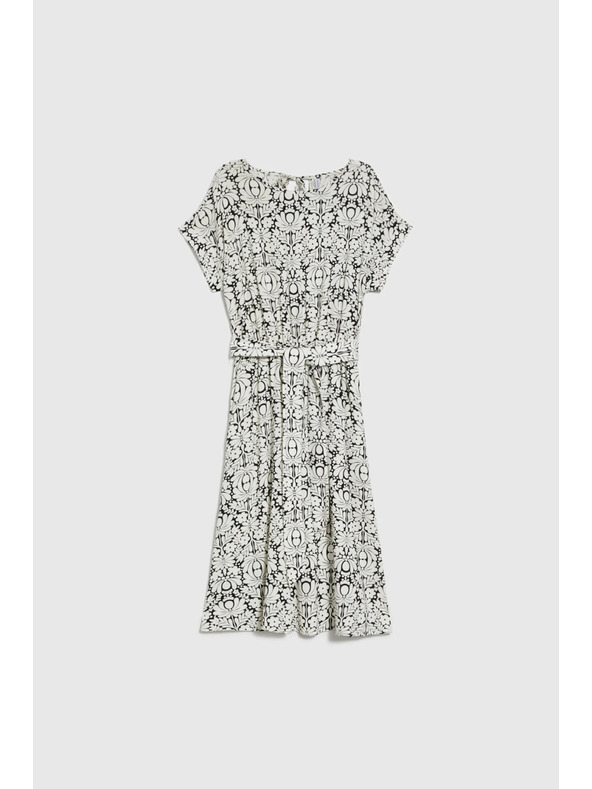 Moodo Crne haljine od viskoza Moodo