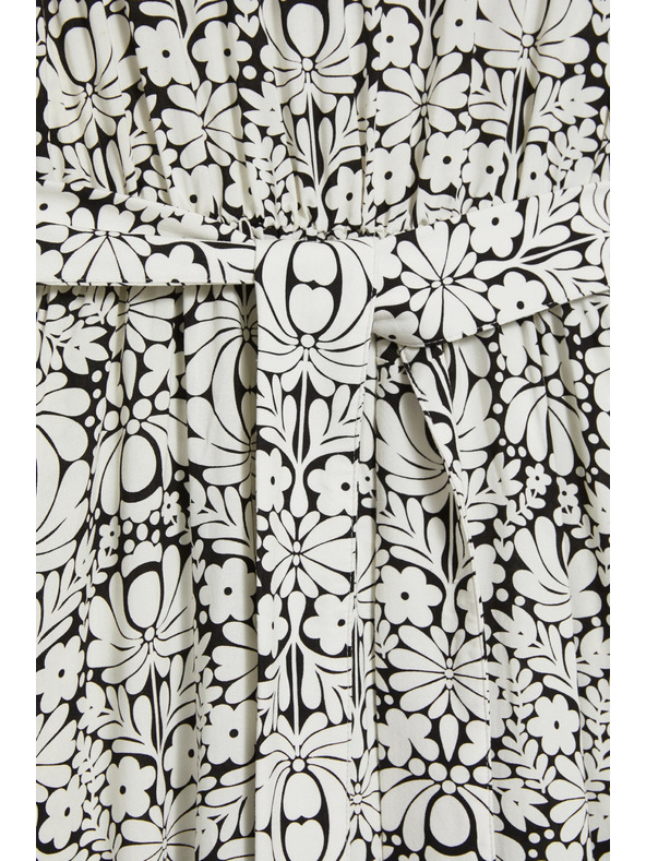 Moodo Crne haljine od viskoza Moodo