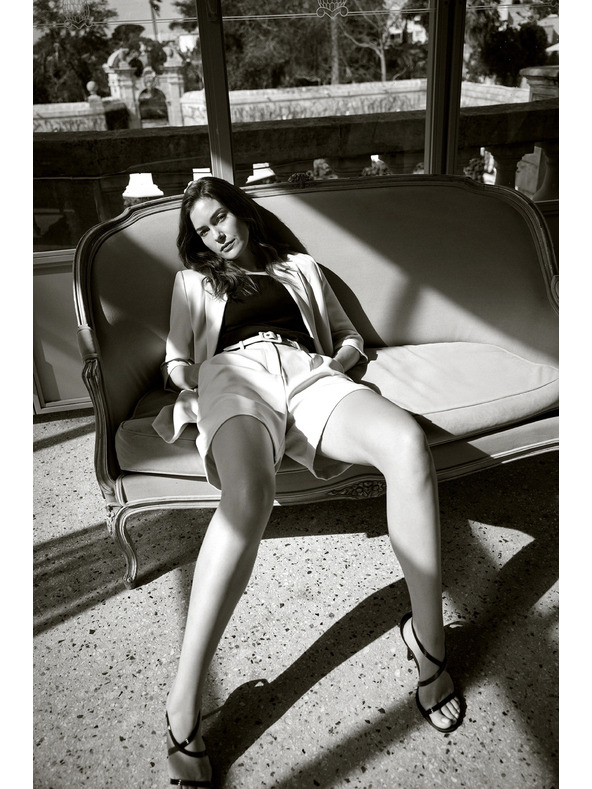 Moodo Šorc s pojasom ružičasti Moodo