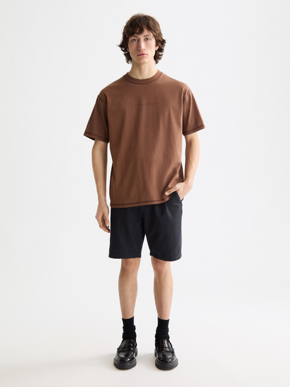 Scotch & Soda Muška labava majica s natpisom