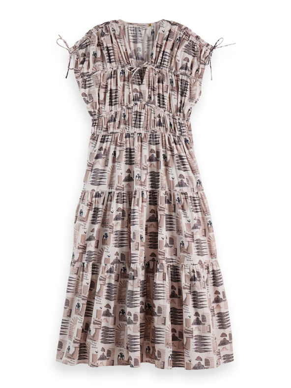 Scotch & Soda Ženske labave midi haljine