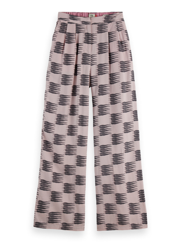 Scotch & Soda Ružičaste labave hlače Eleni