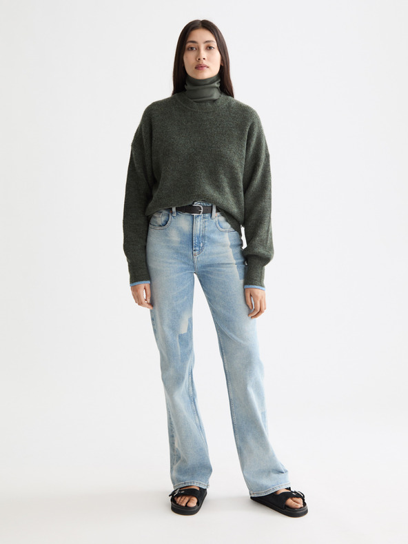 Scotch & Soda Ženske široke traperice Art from the Hearth