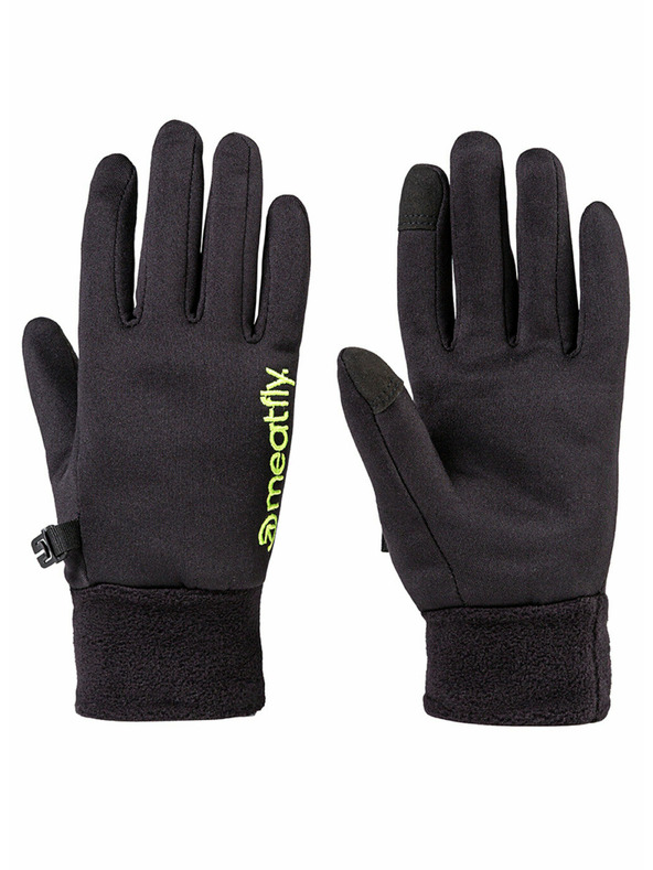 Meatfly Meatfly dječje rukavice Kids Powerstretch Black Lime