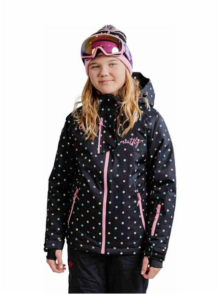 Meatfly Meatfly dječja SNB & SKI jakna Deliah Dusty Color Dots
