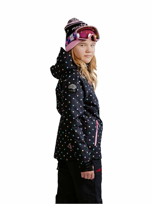 Meatfly Meatfly dječja SNB & SKI jakna Deliah Dusty Color Dots