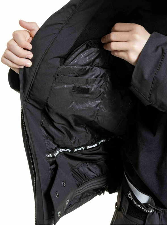 Meatfly Meatfly dječja SNB & SKI jakna Bangito Black