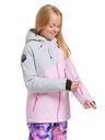 Meatfly Meatfly dječja SNB & SKI jakna Deliah Grey/Pastel Pink