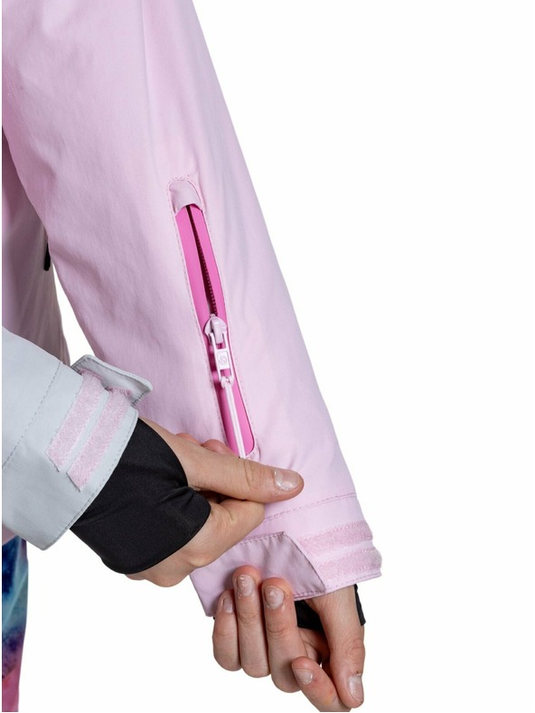 Meatfly Meatfly dječja SNB & SKI jakna Deliah Grey/Pastel Pink