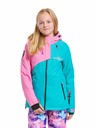 Meatfly Meatfly dječja SNB & SKI jakna Deliah Hot Pink/Turquoise